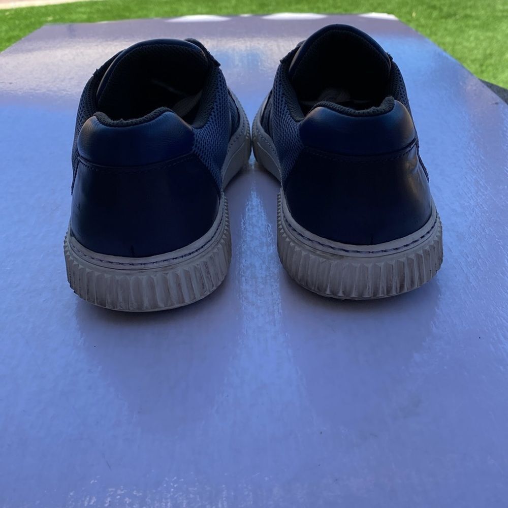 PRADA Milano Navy/White Sneakers Size 10 - Picture 4 of 8